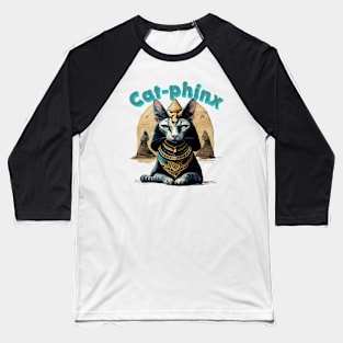 A cat of the Egyptian Sphinx. Baseball T-Shirt